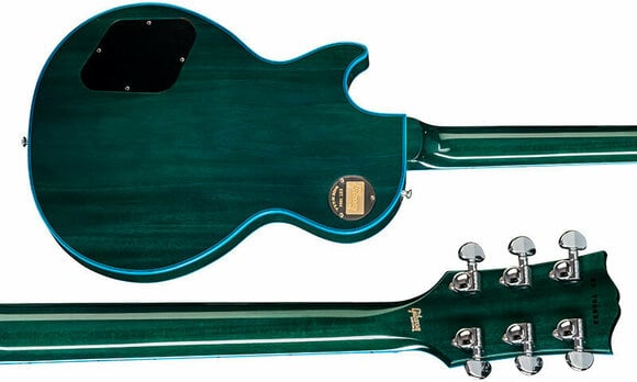 Chitară electrică Gibson Les Paul Custom Figured Top Peacock Widow - 4