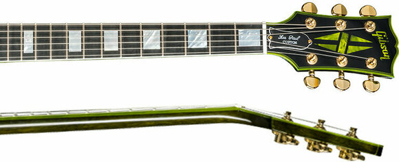 Elektrická kytara Gibson Les Paul Custom Figured Top Olive Widow - 2