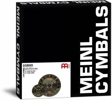 Cymbal Set Meinl Classics Custom Dark Effects Pack Cymbal Set - 3