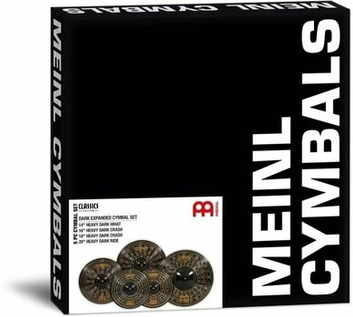 Bekkenset Meinl Classics Custom Dark Expanded Cymbal Set Bekkenset - 3