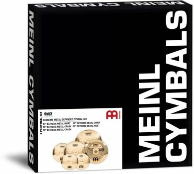 Cymbal-sats Meinl Classics Custom Extreme Metal Expanded Cymbal Set Cymbal-sats - 3
