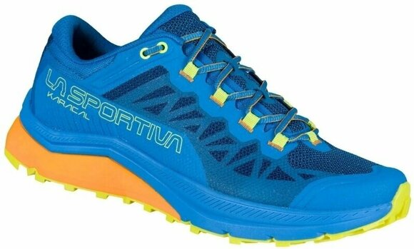 Trail running shoes La Sportiva Karacal Electric Blue/Citrus 45 Trail running shoes - 7