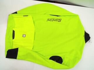 Kurtka, kamizelka rowerowa Santini Vega Absolute Jacket Kurtka Verde Fluo 2XL (Uszkodzone) - 5