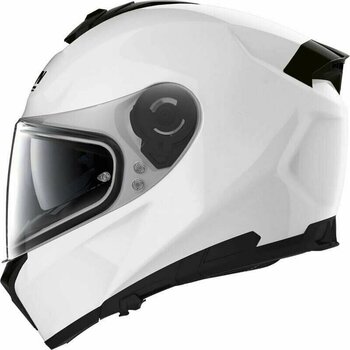 Helm Nolan N80-8 Special N-Com Pure White S Helm - 2