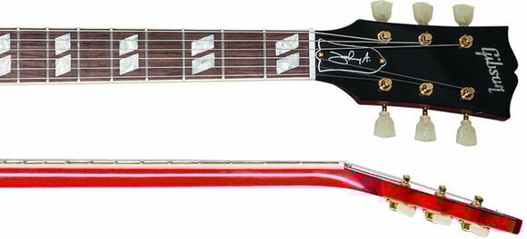 Electric guitar Gibson Johnny A Spruce Top Heritage Cherry - 4