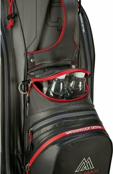 Bolsa de golf Big Max Aqua Sport 4 Charcoal/Black/Red Bolsa de golf - 11
