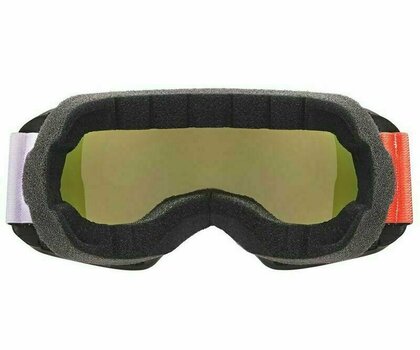 Lyžiarske okuliare UVEX Xcitd Black Mat Mirror Scarlet/CV Green Lyžiarske okuliare - 3