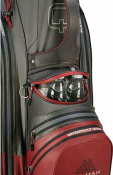 Borsa da golf Cart Bag Big Max Aqua Sport 4 Charcoal/Merlot Borsa da golf Cart Bag - 7