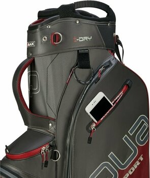 Golf Bag Big Max Aqua Sport 4 Charcoal/Merlot Golf Bag - 8