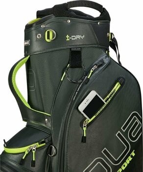 Golf Bag Big Max Aqua Sport 4 Forest Green/Black/Lime Golf Bag - 8