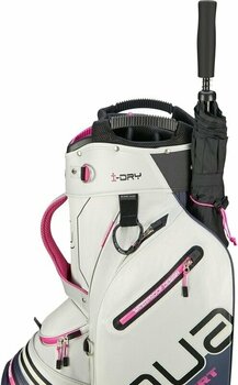 Golfbag Big Max Aqua Sport 4 Off White/Steel Blue/Fuchsia Golfbag - 8