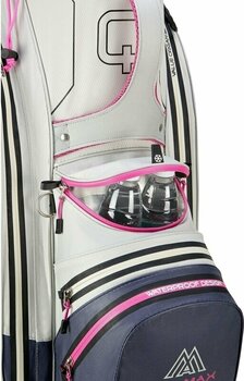 Golf Bag Big Max Aqua Sport 4 Off White/Steel Blue/Fuchsia Golf Bag - 10