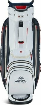 Golf Bag Big Max Aqua Style 4 White/Navy/Red Golf Bag - 2