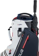 Cart bag Big Max Aqua Style 4 White/Navy/Red Cart bag - 5