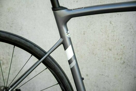 Bicicleta de carretera Ridley Fenix Disc Shimano 105 RD-R7000-11-Speed 2x11 Arctic Grey Metallic/White/Battleship Grey M Shimano Bicicleta de carretera - 4