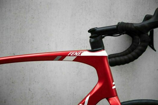 Bicicleta de estrada Ridley Fenix Disc Shimano 105 RD-R7000-11-Speed 2x11 Candy Red Metallic/White/Battleship Grey M Shimano - 4