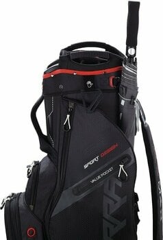 Borsa da golf Cart Bag Big Max Terra Sport Black/Red Borsa da golf Cart Bag - 8