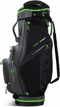 Golftaske Big Max Terra Sport Charcoal/Black/Lime Golftaske - 5