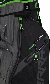 Borsa da golf Cart Bag Big Max Terra Sport Charcoal/Black/Lime Borsa da golf Cart Bag - 7