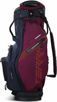 Golf Bag Big Max Terra Sport Navy/Merlot Golf Bag - 5