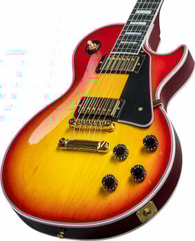 Gitara elektryczna Gibson Les Paul Custom 2017 Heritage Cherry Sunburst - 4