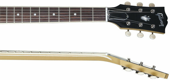 Guitare semi-acoustique Gibson CS-336 Mahogany TV Yellow - 2