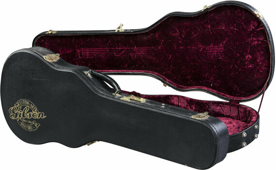 Halvakustisk gitarr Gibson CS-336 Mahogany TV Black Gold - 3