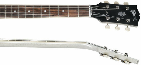 Halvakustisk gitarr Gibson CS-336 Mahogany TV White - 2