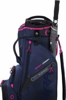 Golf torba Cart Bag Big Max Terra Sport Steel Blue/Fuchsia Golf torba Cart Bag - 7