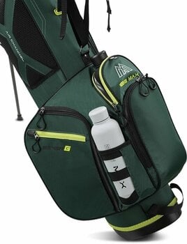 Golf Bag Big Max Heaven Seven G Forest Green/Lime Golf Bag - 7