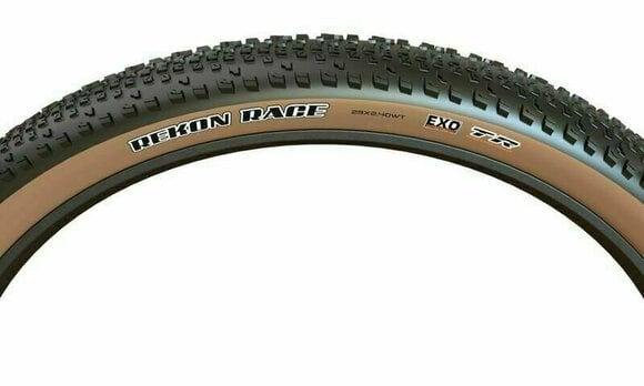 MTB bike tyre MAXXIS Rekon Race 29/28" (622 mm) Black/Tanwall 2.4 MTB bike tyre - 2