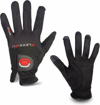 Gloves Zoom Gloves Ice Winter Unisex Golf Gloves Pair Black M - 7
