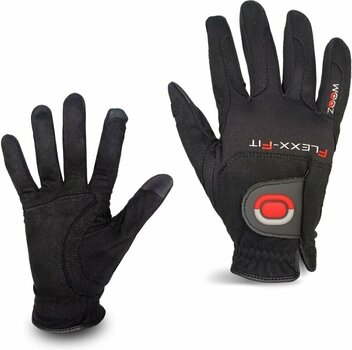 guanti Zoom Gloves Ice Winter Unisex Golf Gloves Pair Black M - 8
