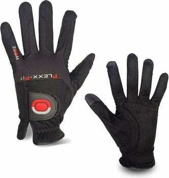 guanti Zoom Gloves Ice Winter Unisex Golf Gloves Pair Black L - 7