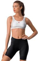 Kolesarski dres, majica Castelli Rosso Corsa Bra White - 2