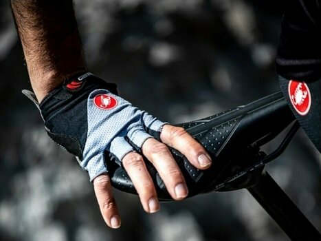 Cyklistické rukavice Castelli Arenberg Gel 2 Glove Rich Red XS Cyklistické rukavice - 3