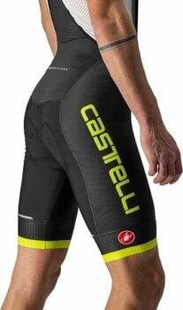 Spodnie kolarskie Castelli Competizione Kit Bibshort Black/Electric Lime M Spodnie kolarskie - 5