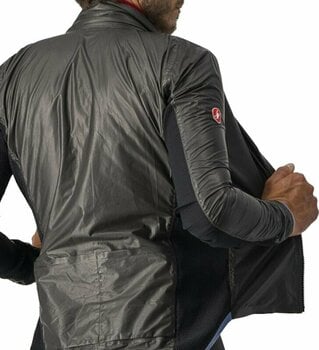Kolesarska jakna, Vest Castelli Slicker Pro Jacket Black L Jakna - 5