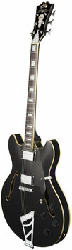 Semiakustická gitara D'Angelico Premier DC Stairstep Čierna - 2