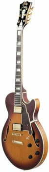 Semi-akoestische gitaar D'Angelico Deluxe SS Kurt Rosenwinkel Signature Honey Burst - 2