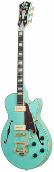 Semi-Acoustic Guitar D'Angelico Excel SS Shoreline Surf Green - 2