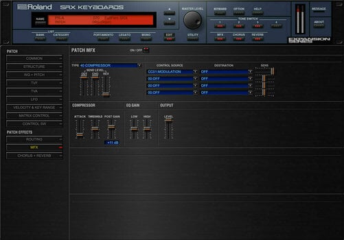 Софтуер за студио VST Instrument Roland SRX KEYBOARDS Key (Дигитален продукт) - 7