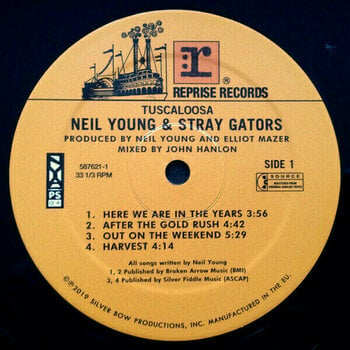 LP deska Neil Young & The Stray Gators - Tuscaloosa (Live) (2 LP) - 3