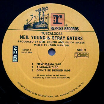 Vinyl Record Neil Young & The Stray Gators - Tuscaloosa (Live) (2 LP) - 5