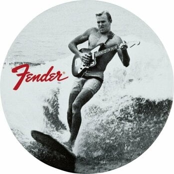 Other Music Accessories Fender Vintage Ads 4-Pk Coaster Set Black and White - 2