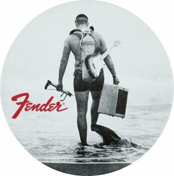 Andra musiktillbehör Fender Vintage Ads 4-Pk Coaster Set Black and White - 4