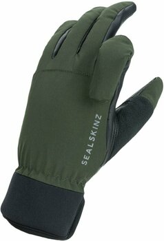 Bike-gloves Sealskinz Waterproof All Weather Shooting Glove Olive Green/Black M Bike-gloves - 2