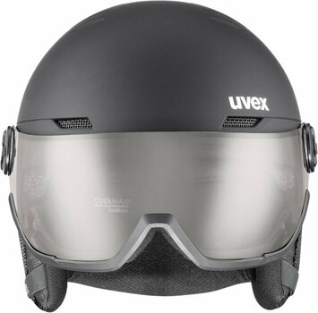 Lyžařská helma UVEX Wanted Visor Pro V Black Mat 54-58 cm Lyžařská helma - 2