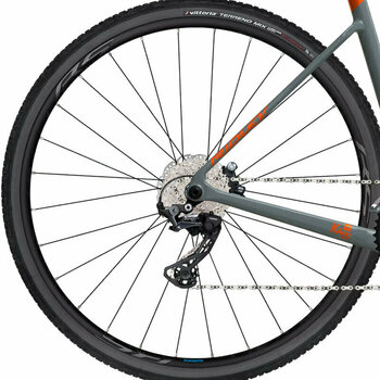 Bicicleta de gravilha/ciclocross Ridley Grifn 12-Speed-Shimano GRX 800 2x12 Rich Orange Metallic L Shimano 2023 - 4