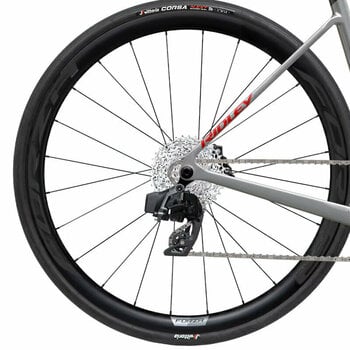 Rower Gravel / Cyclocross Ridley Grifn 12-Speed-Shimano GRX 800 2x12 Elephant Grey/Red S Shimano 2023 - 5